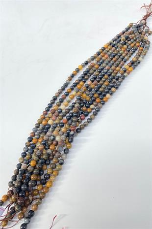 Kahve Ceyt Doğal Taş Dizi 8 mm