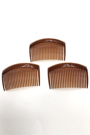 مشبك المشط لون بني 8 سم