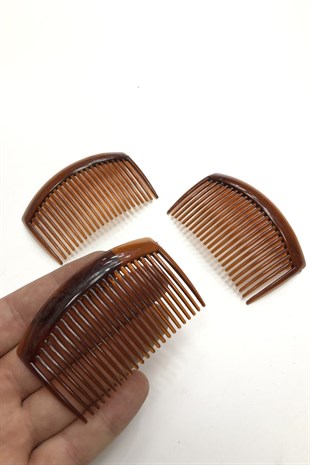 مشبك المشط لون بني 8 سم