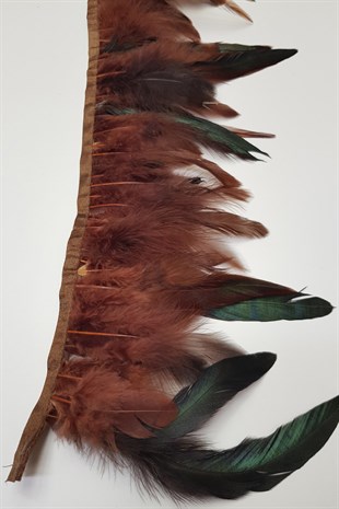 Kahve Şandel Tüyü 1 mt