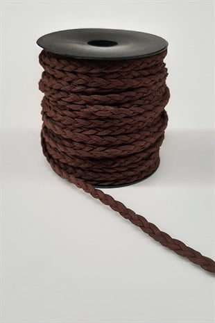 Kahve Süet Örgü İp