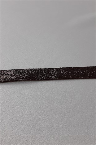 Brown Silvery Velvet Ribbon 2 cm