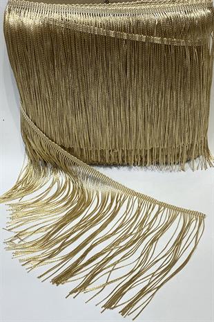 Kapiçino Rengi Saçak Püskül Şerit