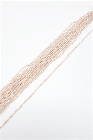Kaplama Krem Kristal Boncuk 4 Mm