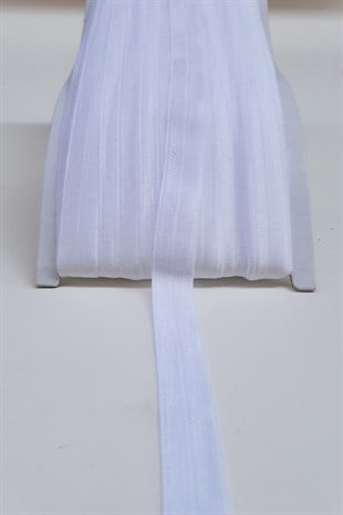 Kar Beyaz Lastikli Saç Bandı 1,5cm