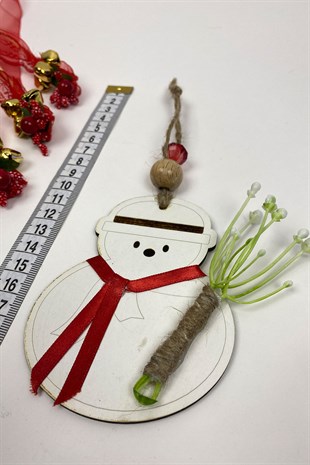 Kardan Adam Yılbaşı Ağaç Süsü