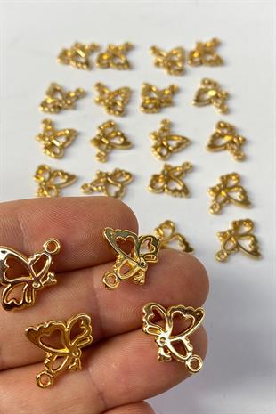 Butterfly Pattern Plastic Pendant