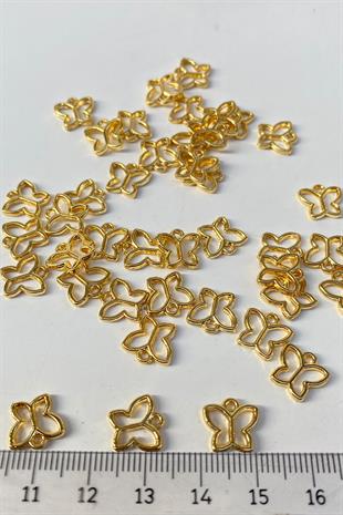 Butterfly Patterned Plastic Pendant Apparatus