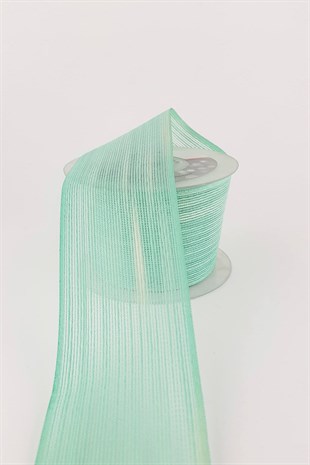 Linen Effect Ribbon 6 cm 10 m