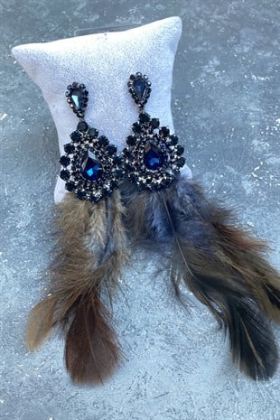 Kına Gecesine Özel Abiye Küpe