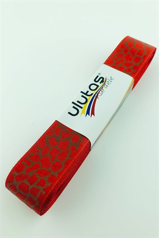 Kırçıl Desen Baskılı Saten Kurdele