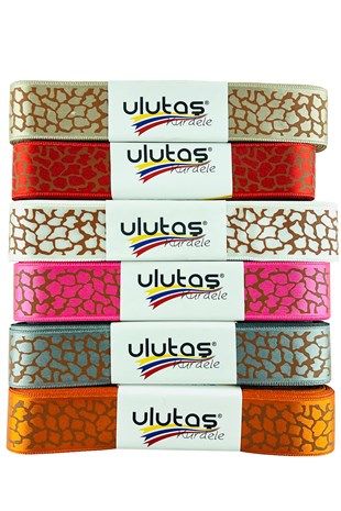 Kırçıl Desen Baskılı Saten Kurdele