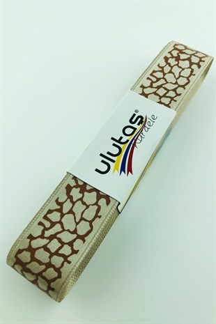 Kırçıl Desen Baskılı Saten Kurdele