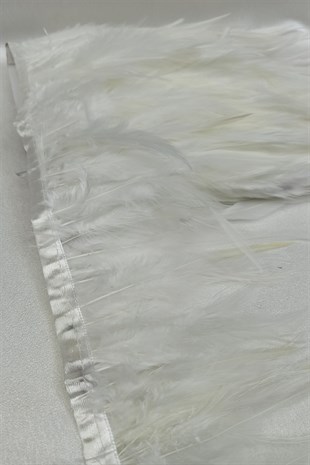 Kırık Beyaz Renk Horoz Tüyü 