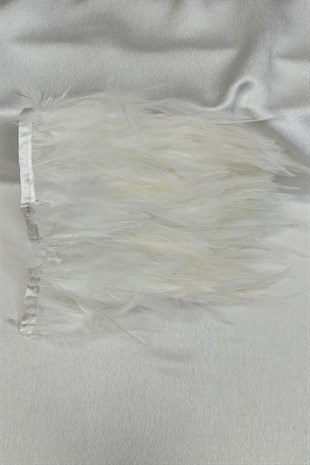 Kırık Beyaz Renk Horoz Tüyü 