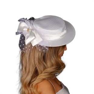 الجملة أوف وايت قبعة الزفاف Voilet مع هيرا القوس الزفاف التبعي وقفازات الزفاف