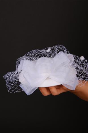 الجملة أوف وايت قبعة الزفاف Voilet فيرا ملحقات الزفاف