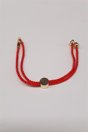 Kırmızı Asansörlü Bileklik İpi