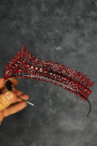 Red Asu Bridal Henna Crown