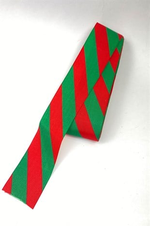 Kırmızı Baskılı Yılbaşı Kurdele 