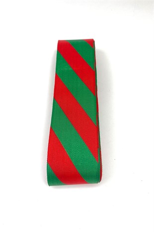 Kırmızı Baskılı Yılbaşı Kurdele 