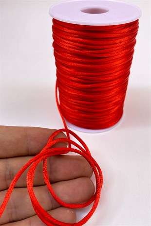 Kırmızı Brit İp Sıçan Kuyruğu 10 mt