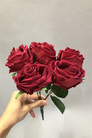 Red Velvet Artificial Rose