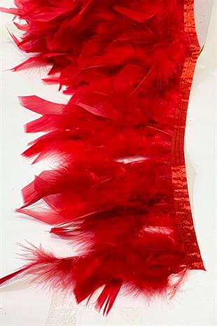 Red Goose Feather Otriş Ribbed Strip Feather