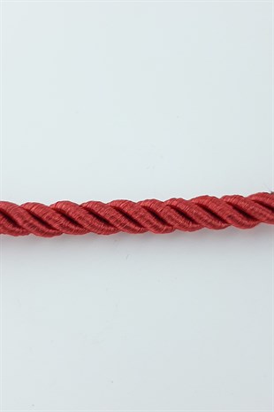 Kırmızı Kordon İp 6 mm 25 mt