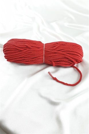 Kırmızı Kordon İp 8 mm