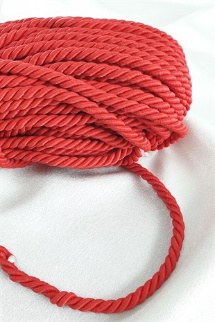 Kırmızı Kordon İp 8 mm