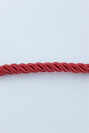 Kırmızı Kordonİp 3 mm 25 mt