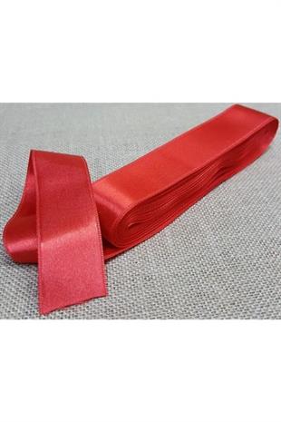 Kırmızı Saten Kurdele Şerit – 3cm 5 Metre Saten Kurdele