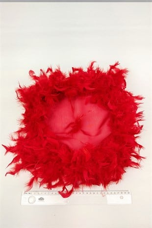 Red Hairy Luxury Halay Handkerchief 1 pcs