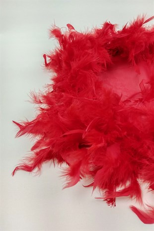 Red Hairy Luxury Halay Handkerchief 1 pcs