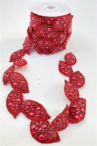 ورقة حمراء نمط الحديد على زين قطاع الحجر