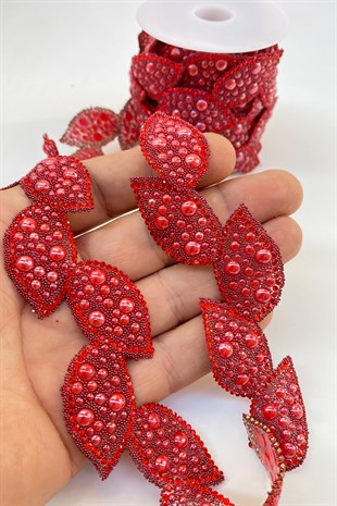 ورقة حمراء نمط الحديد على زين قطاع الحجر