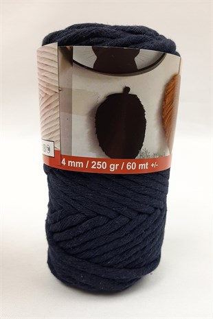 Koyu Lacivert Büklüm Tarama İpi