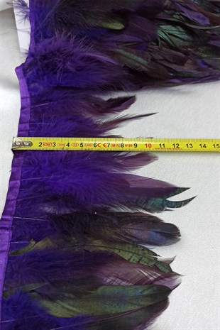 Koyu Mor Şandel Tüyü