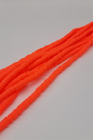 Koyu Neon Fimo Hamur Boncuk 6Mm