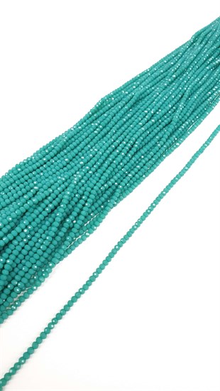 Dark Green Matte Crystal Beads 4 Mm