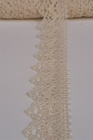 Krem Kopanaki Koton Dantel 2,5cm