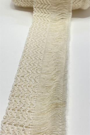 Cream Cotton Tassel Fringe