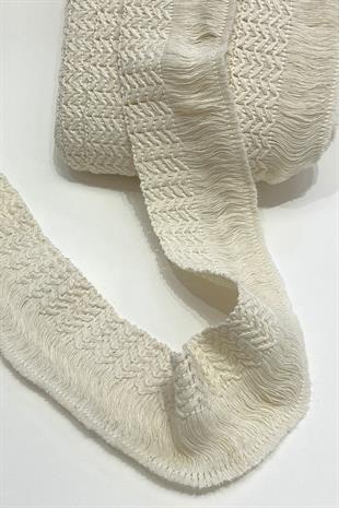 Cream Cotton Tassel Fringe