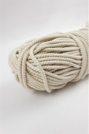 Krem Renk Hamak İpliği 3 mm