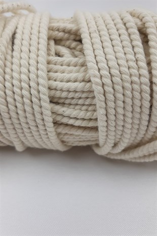 Krem Renk Hamak İpliği 3 mm
