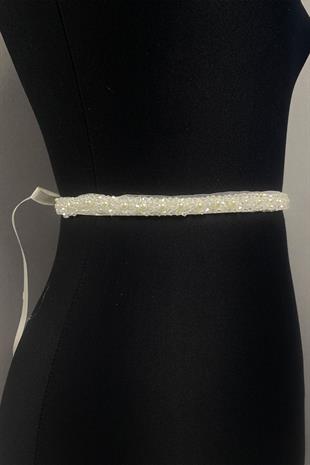 حبات الكريستال واللؤلؤ حزام الإكسسوار مساء اللباس