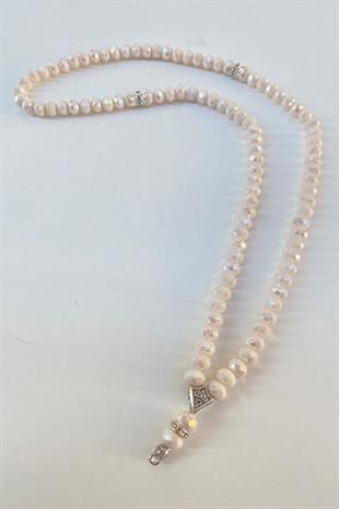 مادة السبحة الجاهزة مع حبات الكريستال 99 لو