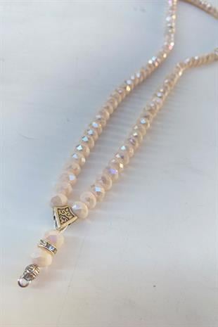 مادة السبحة الجاهزة مع حبات الكريستال 99 لو