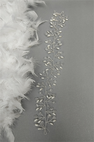 Kristal BoncukluSaç Aksesuarı